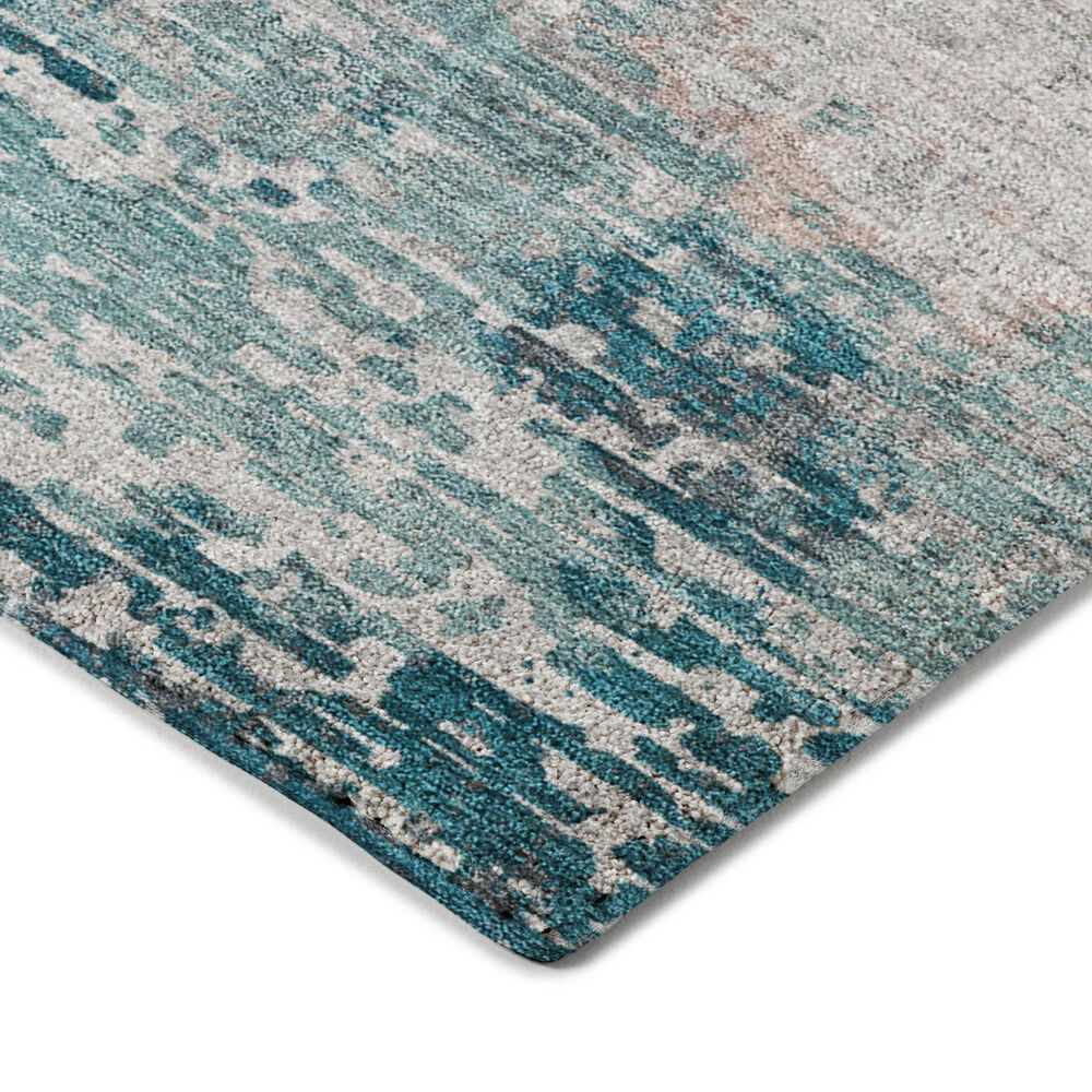 Dalyn Rug Company Kochi KC4 Teal 10&#39; x 14&#39; Area Rug, , large