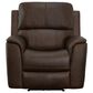 Flexsteel Henry 2-Piece Power Reclining Sofa and Recliner in Burnt Umber Brown, , large