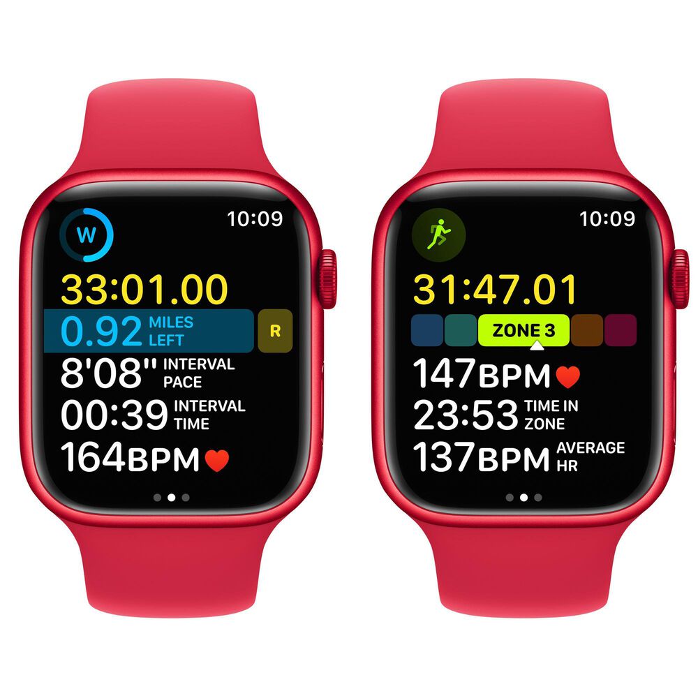 Apple watch series 7 gps 45mm product red clearance