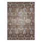 Nourison Karma KRM04 5"3" x 7"4" Mocha Area Rug, , large