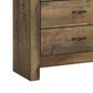 Ashley Trinell 5 Piece Twin Panel Bedroom Set in Brown, , large