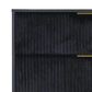 New Heritage Design Kailani 5-Drawer Chest in Black, , large