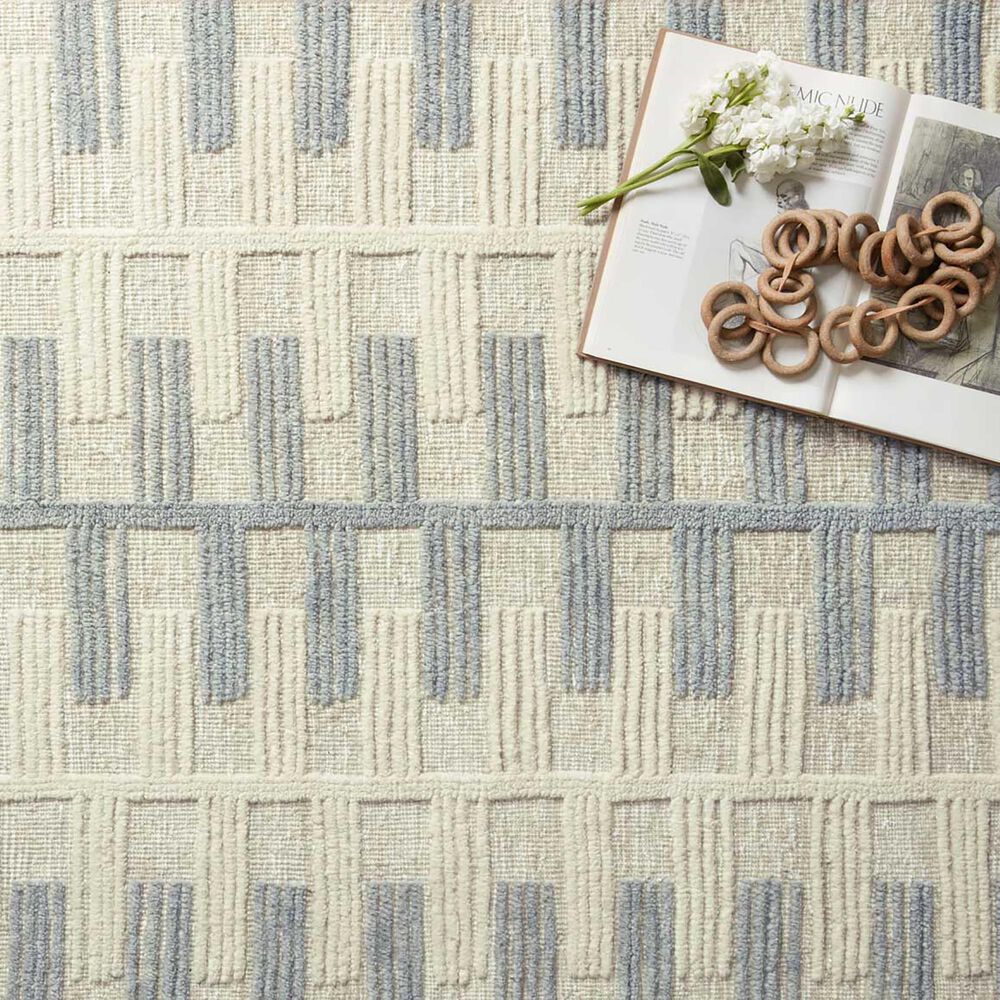 Loloi Harrison 9&#39;6&quot; x 13&#39;6&quot; Ivory and Slate Area Rug, , large