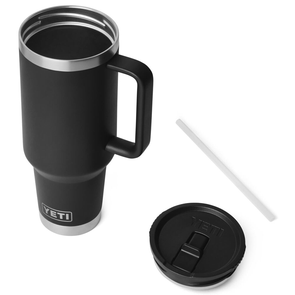 YETI Rambler 40 oz Travel Str Mug Black, , large
