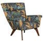 Huntington House Accent Chair in Blue Floral, , large