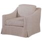 Splendid Home Furniture Dunne Slipcovered Swivel Chair in Focus Rice Ash, , large