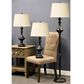 Flair Industries Table and Floor Lamp Set in Madison Bronze (Set of 3), , large