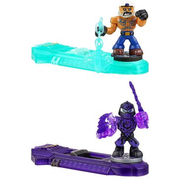Moose Toys Llc Legends of Akedo Powerstorm Epic Shadowfire Nightblade vs Overboard Mini Battling Action, , large