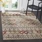 Safavieh Amsterdam AMS108G-5 5"1" x 7"6" Light Grey/Multi Area Rug, , large