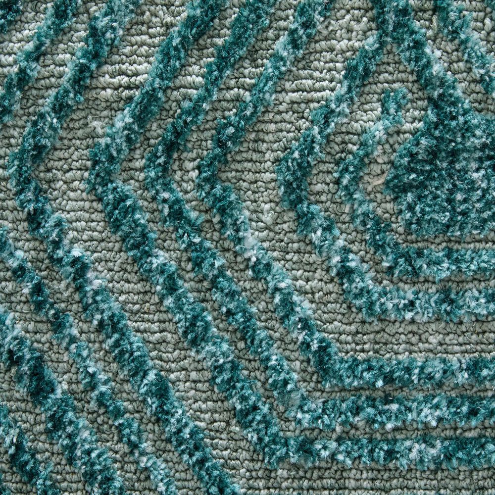 Feizy Colton Aqua 3&#39;6&quot; x 5&#39;6&quot; Area Rug, , large