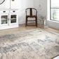 Loloi II Teagan TEA-07 5"3" x 7"6" Natural and Denim Area Rug, , large