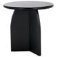 Safavieh Barazi Round End Table in Black, , large