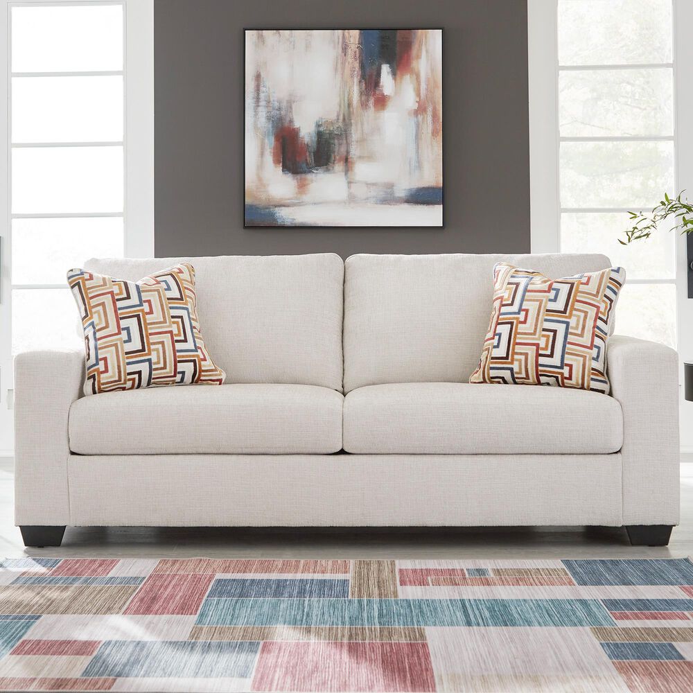 Ashley Aviemore Stationary Sofa in Stone, , large