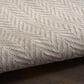 Nourison Horizon HOZ02 Grey 5" x 7" Indoor/Outdoor Area Rug, , large
