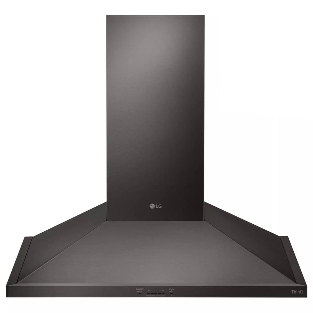 LG 4-Piece Kitchen Package with 30&quot; Combination Wall Oven and 36&quot; Gas Cooktop in Print Proof Black Stainless Steel, , large