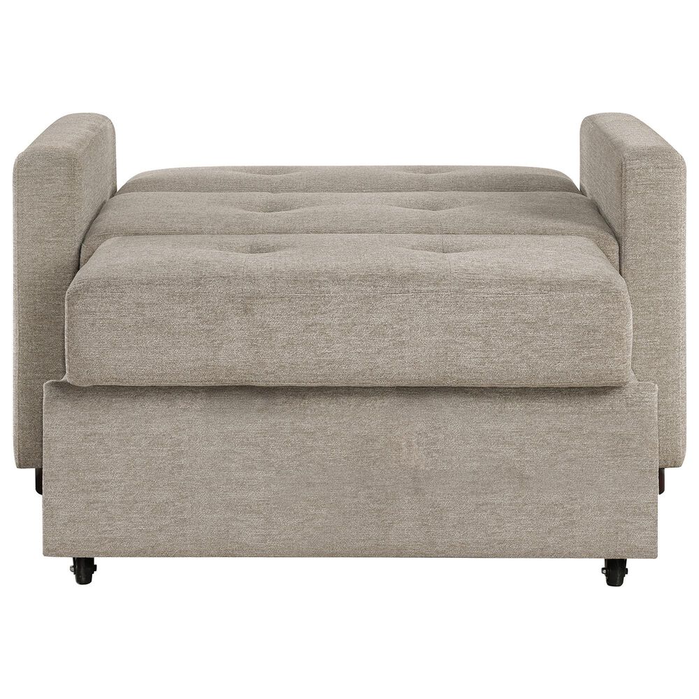 Steve Silver Convertible Sleeper Chair in Tan, , large