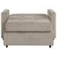 Steve Silver Convertible Sleeper Chair in Tan, , large