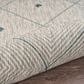 L&R Resources Sun Shower 8" x 10" Blue and Gray Indoor/Outdoor Area Rug, , large