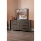Urban Home Koko Beveled Glass Mirror in Minx, , large