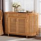 Baxton Studio McKenna 2-Drawer Sideboard in Light Honey, , large
