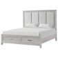 New Heritage Design Fiona 4-Piece Queen Bedroom Set in Mist Gray, , large