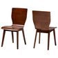Baxton Studio Elsa Side Chair in Dark Walnut (Set of 2), , large