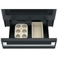Cafe 30" Slide-In Convection Gas Range with Storage Drawer in Matte Black, , large