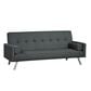 Furniture of America Futon Sofa Bed, , large