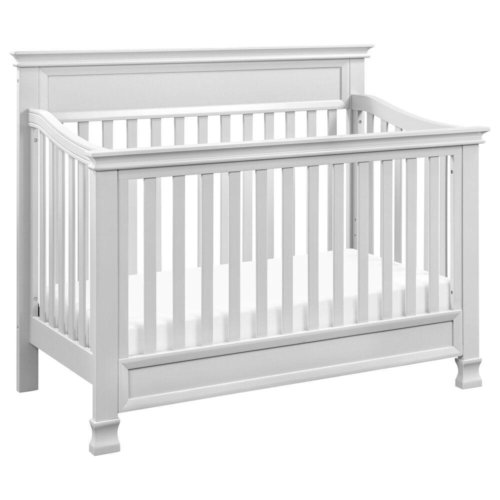 New Haus Foothill 4-In-1 Convertible Crib in Cloud Grey, , large