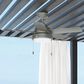 Hunter Seawall 44" Outdoor Ceiling Fan with LED Lights in Matte Silver, , large
