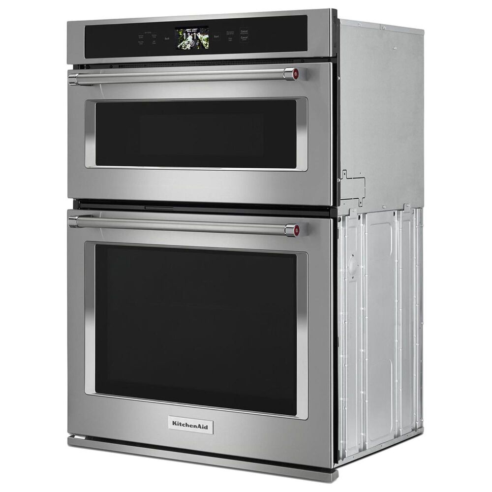 KitchenAid 30" Wall Oven with Microwave Combo Smart in Stainless Steel