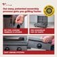 Tytus 4-Burner Gas grill w/ Pizza Oven in Gunmetal Gray, , large