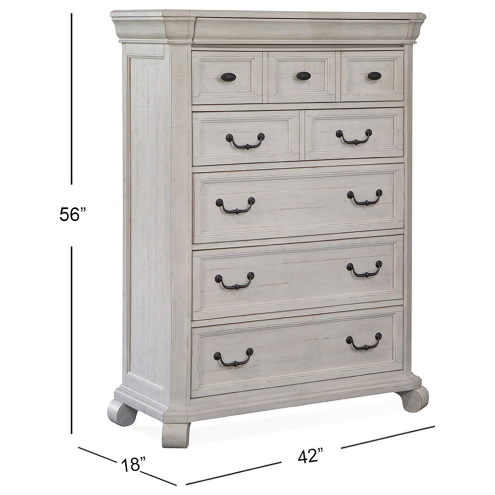 Nicolette Home Bronwyn 6 Drawer Chest in Alabaster, , large