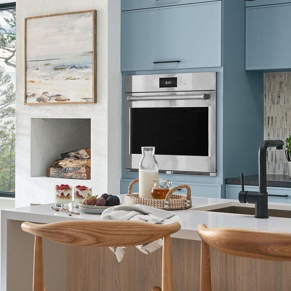 Wolf 30" E Series Professional Built-In Single Oven in Stainless Steel, , large