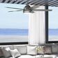 Hunter Skyflow WeatherMax 52" Integrated LED Indoor/Outdoor Ceiling Fan with Light in Matte Silver, , large