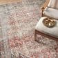Amber Lewis x Loloi Georgie 7"6" x 9"6" Red and Navy Area Rug, , large