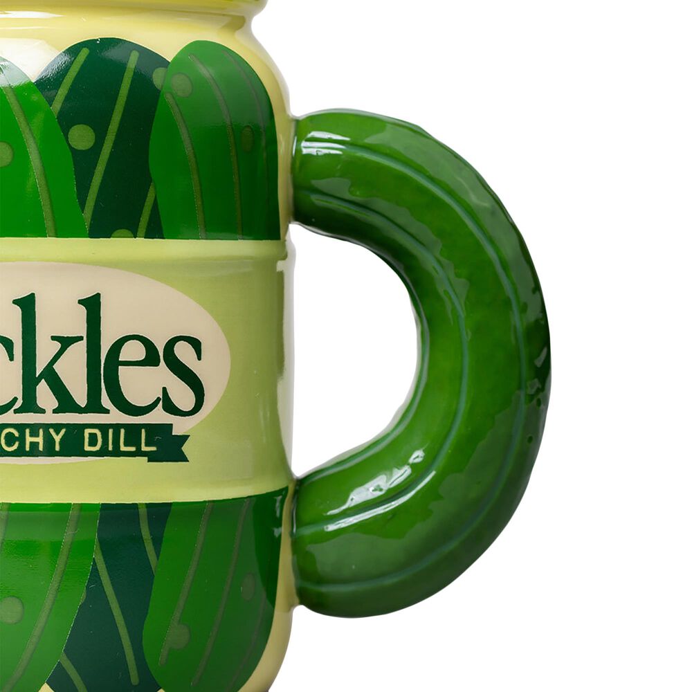 Bando Designs0, Llc Novelty Pickle Jar Ceramic Mug in Green, , large