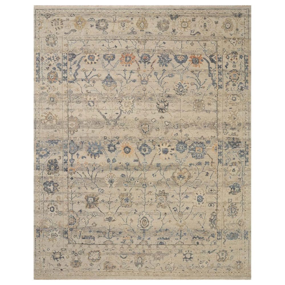 Loloi Dominic 7"9" x 9"9" Dove and Denim Area Rug, , large