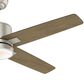 Hunter Axial 52" Ceiling Fan with LED Light in Painted Pewter, , large