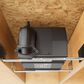 Martin Logan Variable Aperture 4" In-Ceiling Subwoofer in Paintable White Grille and Black Enclosure, , large