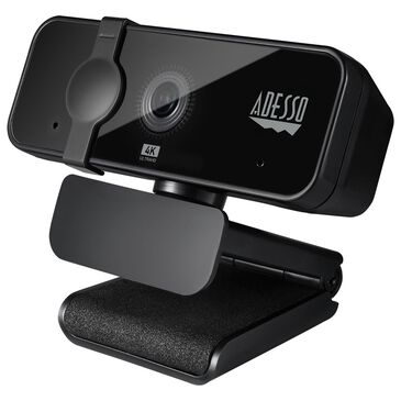 Adesso CyberTrack H6 4K Ultra HD Resolution Desktop Webcam in Black, , large