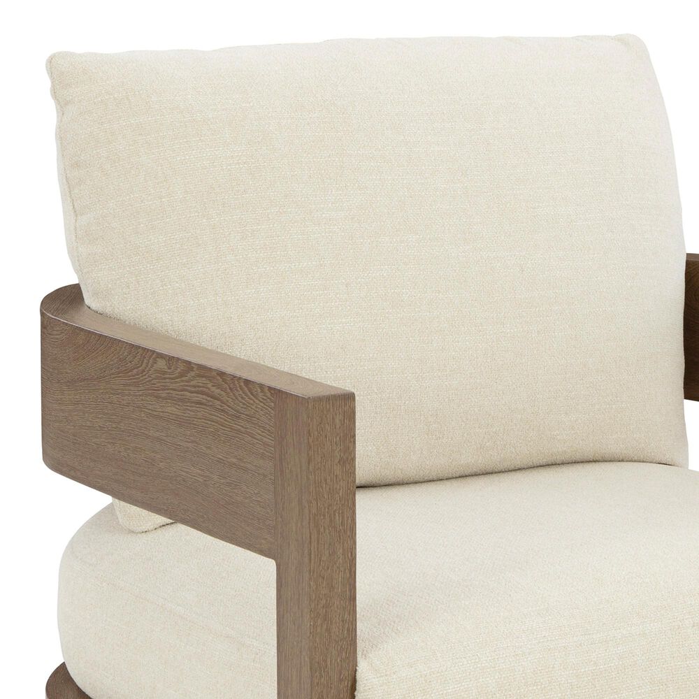Ashley Serene Bay Swivel Glider Chair in White, , large