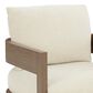 Ashley Serene Bay Swivel Glider Chair in White, , large