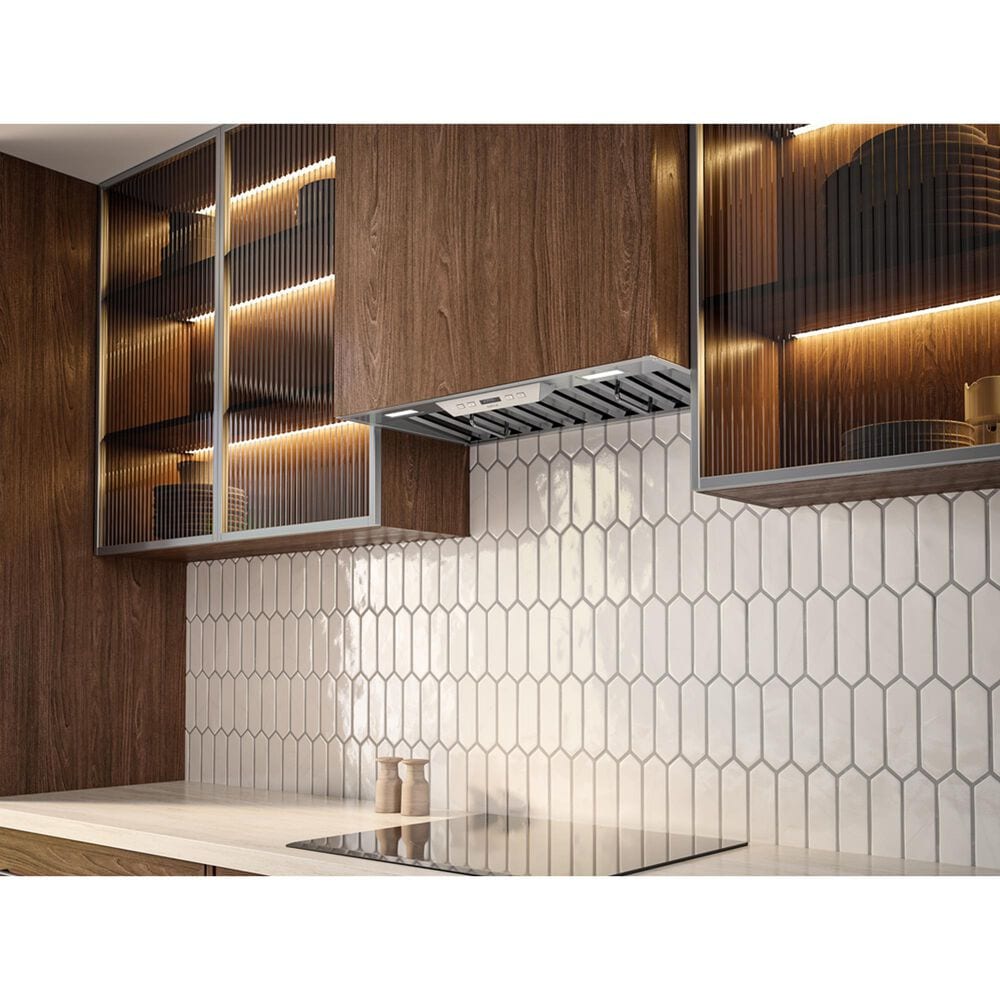 Zephyr Tornado II 27&quot; Range Hood Insert in Stainless Steel, , large