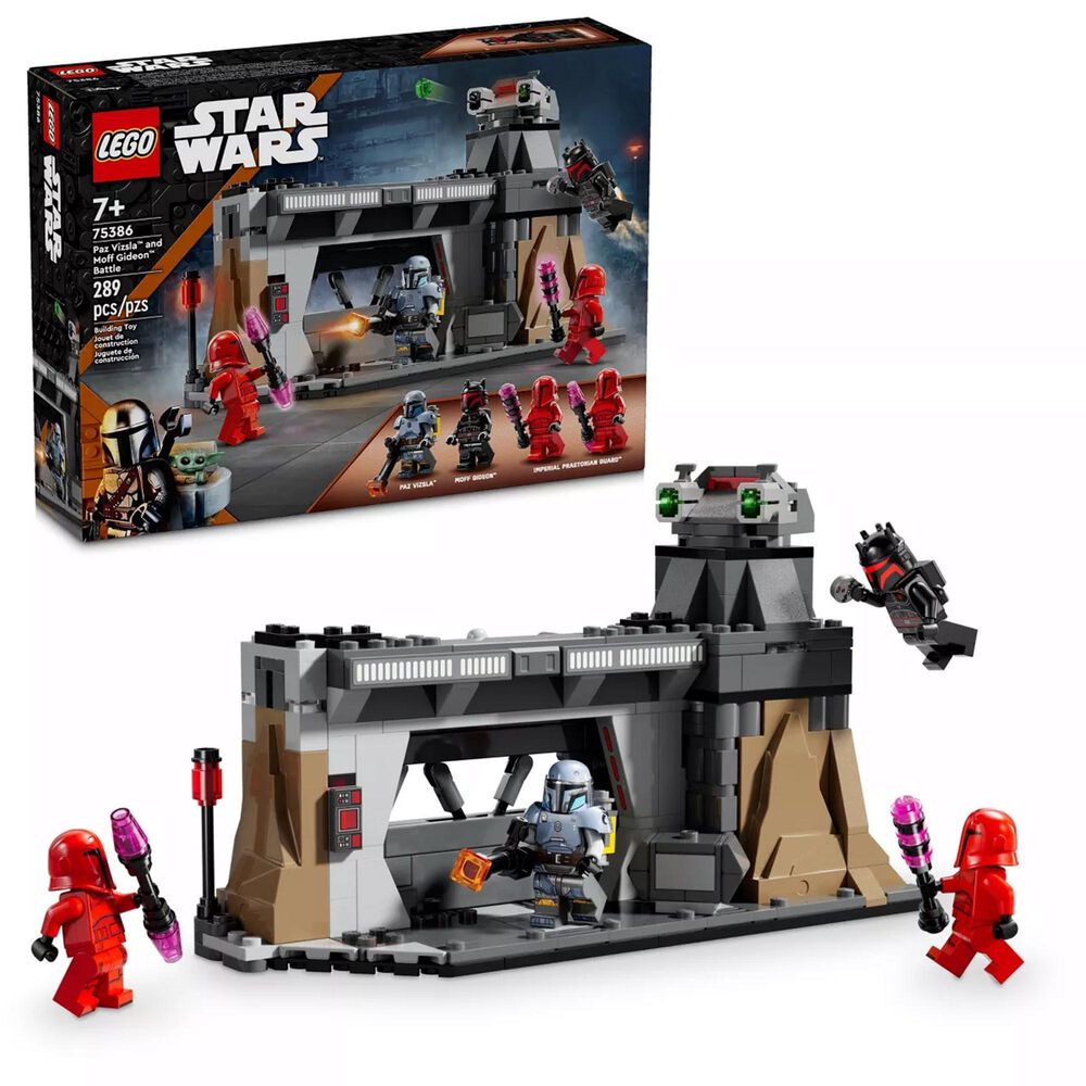 LEGO Star Wars Paz Vizsla and Moff Gideon Battle, , large