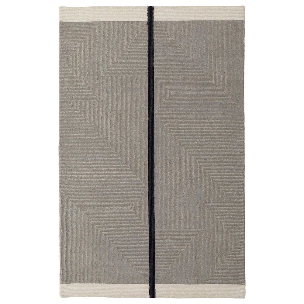 Feizy Rugs Maguire Gray and Black 2&#39; x 3&#39; Area Rug, , large