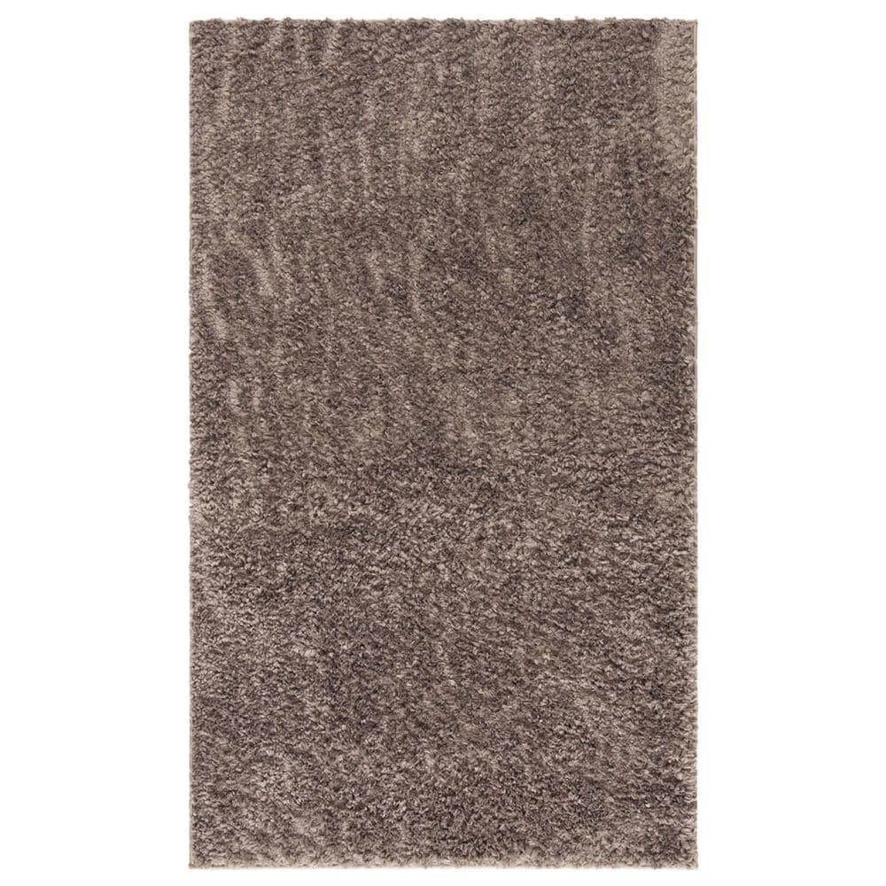 Safavieh August Shag 3" x 5" Taupe Area Rug, , large