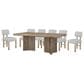 Sterling Timber Pagosa 7-Piece Rectangular Dining Set in Knotty Oak, , large