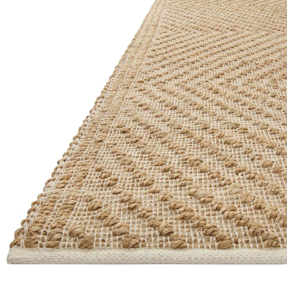 Angela Rose Colton 2&#39; x 3&#39; Natural and Ivory Area Rug, , large