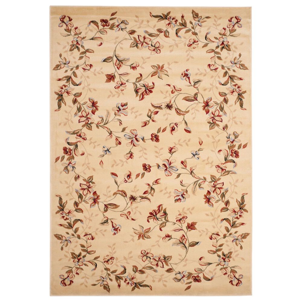 Safavieh Lyndhurst 5"3" x 7"6" Beige Area Rug, , large
